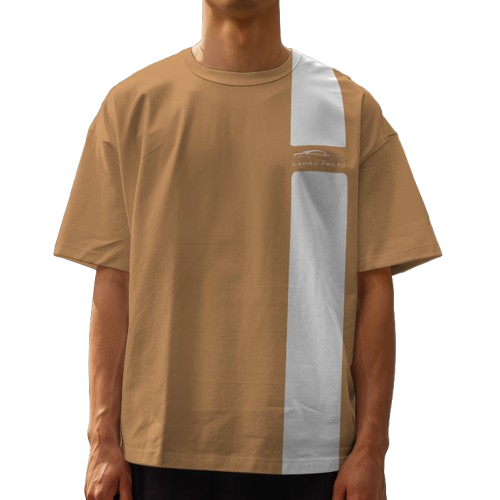 Camiseta vertical list car black&nbsp;