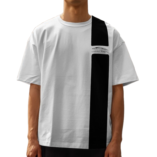 Camiseta vertical list car black&nbsp;