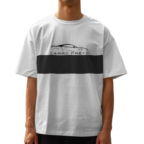 Camiseta one list car black