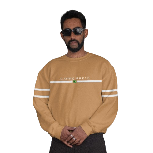 moletom carro preto bandeira do Brasil