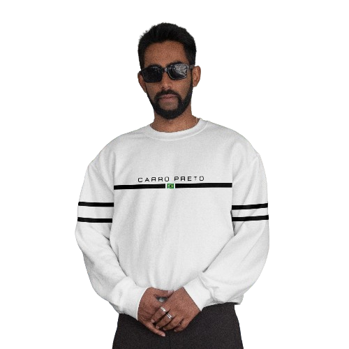 moletom carro preto bandeira do Brasil