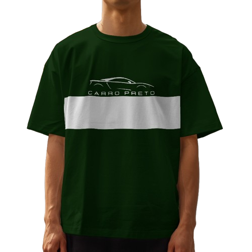 Camiseta one list car black