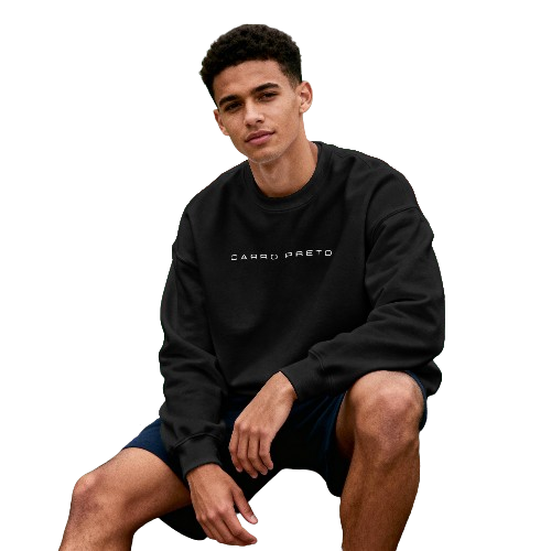 Moletom careca Carro Preto